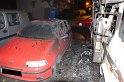 Auto 1 Wohnmobil ausgebrannt Koeln Gremberg Kannebaeckerstr P5433